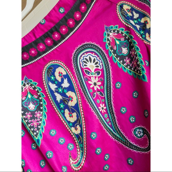 Rampage XS fuscia pink one shoulder top - Picture 2 of 2